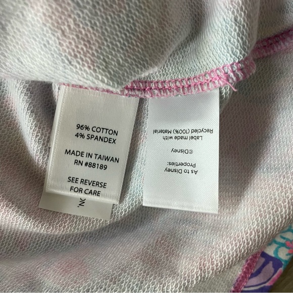 NWT Lilly Pulitzer Disney Minnie Mouse Daisy LP Zip Jacket Skipper Popover - Picture 7 of 8